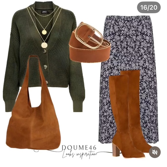 Brand New Vera Pelle Made in Italy taupe Leather Suede Hobo Shoulder Bag - Picture 16 of 16